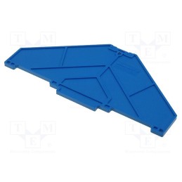 1 pcs x WEIDMu00dcLLER - 1268000000 PAP PRV/PPV8 BL - End piece, ways: 8, blue, -25÷70°C, UL94V-0, PPV,PRV