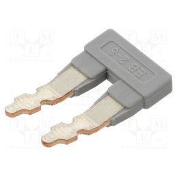 1 pcs x PHOENIX CONTACT - EB 2- 8 0202154 - Comb bridge, ways: 2, Width: 8mm