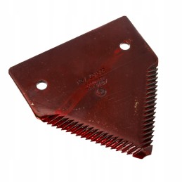 Serrated scythe knife 84x76x2 7mm john deere
