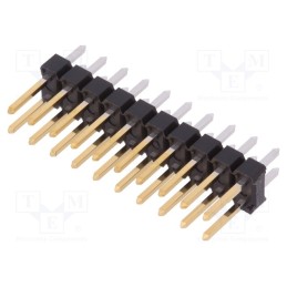 1 pcs x Amphenol Communications Solutions - 77313-818-20LF - Pin header, pin strips, BERGSTIK, male, PIN: 20, straight, 2.54mm