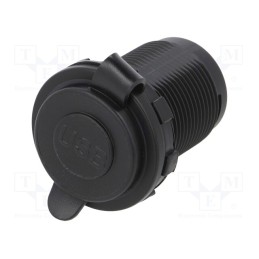 1 pcs x SCI - A13-230AU-BB3 - USB power supply, USB A socket x2, Sup.volt: 12÷24VDC, 5V/2.1A