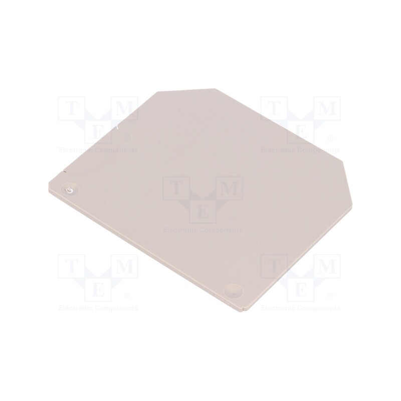 1 pcs x WEIDMu00dcLLER - 1050100000 WAP 16+35 WTW 2.5-10 - End/partition plate, beige, max.125°C, WDU