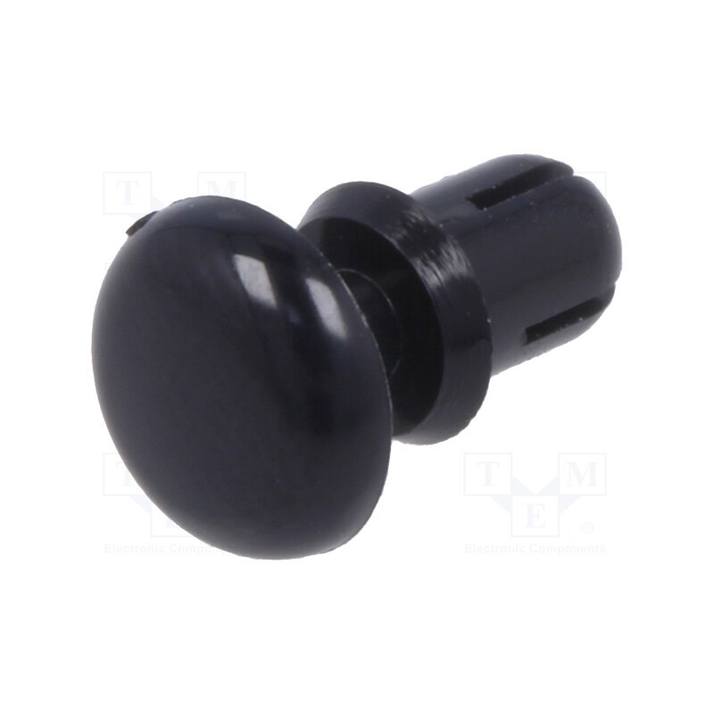 10 pcs x DREMEC - 8G4023.5X3.1B - Rivet, polyamide, L.rivet: 4.5mm, Panel cutout diam: 3.6mm, black