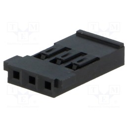 1 pcs x Amphenol Communications Solutions - 67954-002LF - Plug, wire-board, female, Mini-PV™, 2.54mm, PIN: 3, w/o contacts