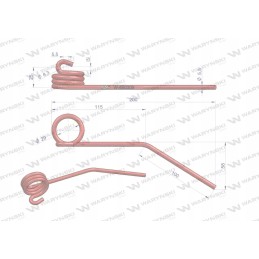 Spring reel finger motowide application