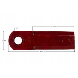 Noz chopni case massey ferguson new holland