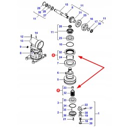 71416427 scythe gear repair kit