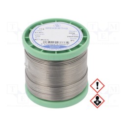1 pcs x BROQUETAS - - - Solder: for soft soldering, 165÷185g, 183÷190°C, Sn60Pb40