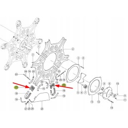 359911 3 reel star bearing base