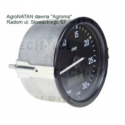 Engine speed indicator, tachometer with counter