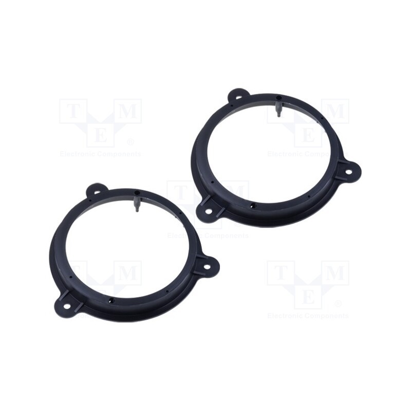 1 set x PER.PIC. - SU23001-05X2 - Speaker frame, 165mm, Dacia,Nissan,Renault,Smart, 2pcs.