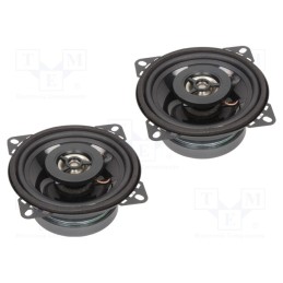 1 set x CL ITALIA - CL-018100 - Car loudspeakers, two-way, 100mm, 100W, 80÷20000Hz, 4Ω, 87dB, 2pcs.