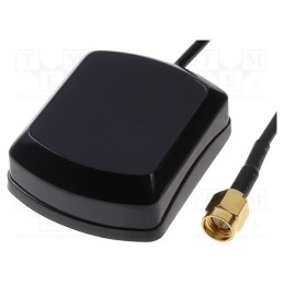 1 pcs x JC Antenna - Antenna, inner, GPS, GT-5, Len: 5m, magnet, 2.4÷5VDC, Dim: 48x39x14mm