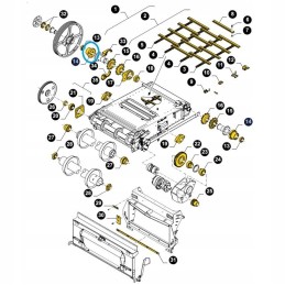 Bearing housing new holland cx 84603559 cnh
