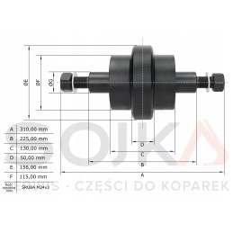 Bobcat track roller 337 341 435 e50 6628635