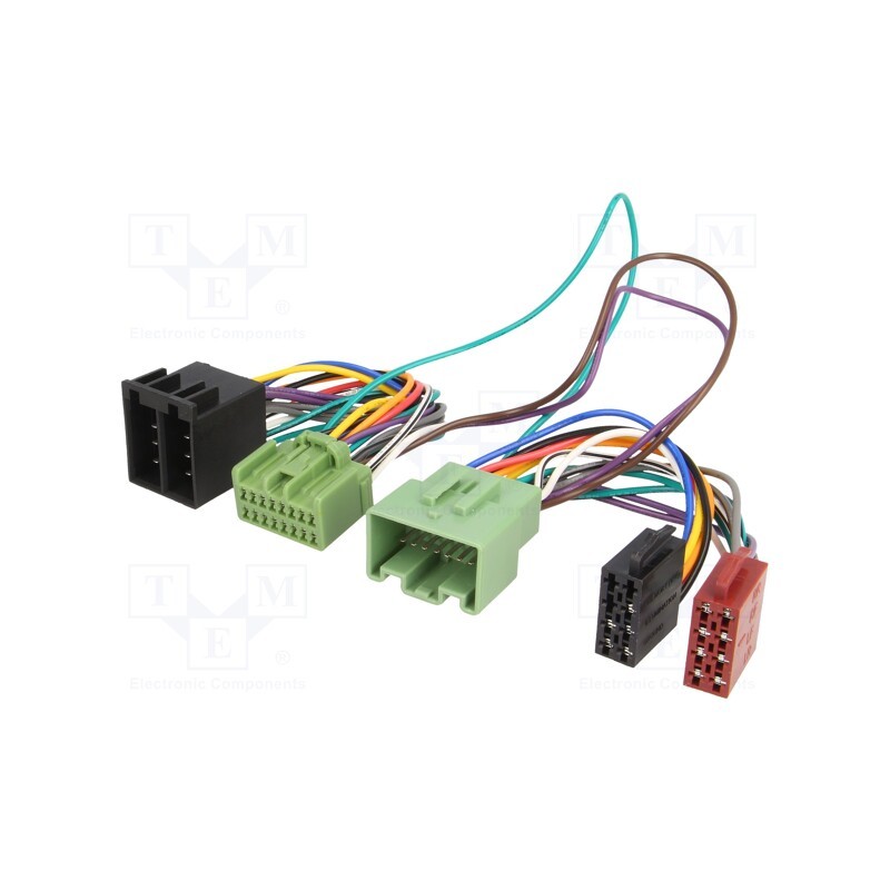 1 pcs x 4CARMEDIA - 59180 - Cable for THB, Parrot hands free kit, Volvo, PIN: 16