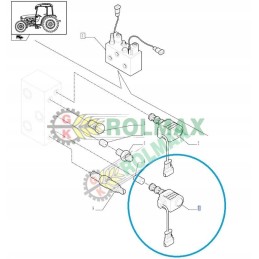 Solenoid valve new holland t4 5188941