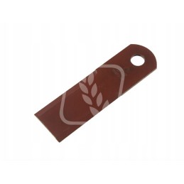 Smooth forage harvester knife 173x50x4mm fi 18mm p601032