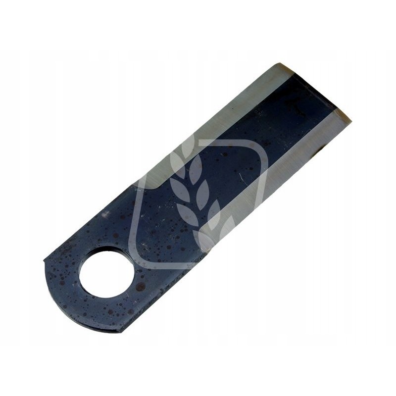 Smooth forage harvester knife 166x50x5mm fi25mm rs42241