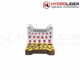 Set of JCB O-rings, black, NBR 90, hydrolider