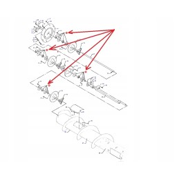 D41707800 housing with yet 207 bearing