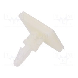 10 pcs x DREMEC - 8GB07V40994 - PCB distance, polyamide, L: 9.5mm, self-adhesive,snap fastener