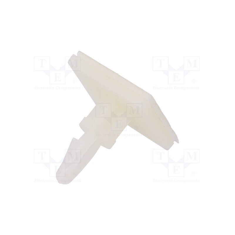 10 pcs x DREMEC - 8GB07V40994 - PCB distance, polyamide, L: 9.5mm, self-adhesive,snap fastener