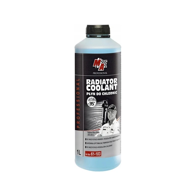 Blue radiator fluid professional 1 liter