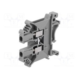1 pcs x DEGSON ELECTRONICS - PC-2.5-01P-11 - Splice terminal: rail, 0.2÷2.5mm2, ways: 1, terminals: 2, grey, PC