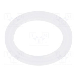 10 pcs x OBO BETTERMANN - 107 F M12 PE - Gasket, polyetylene, Thk: 1mm, Øint: 12mm, Øout: 16.3mm, M12