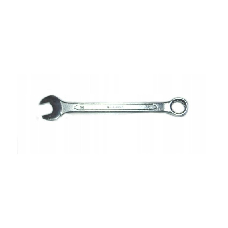 Open-end wrench 14 for screwing and unscrewing