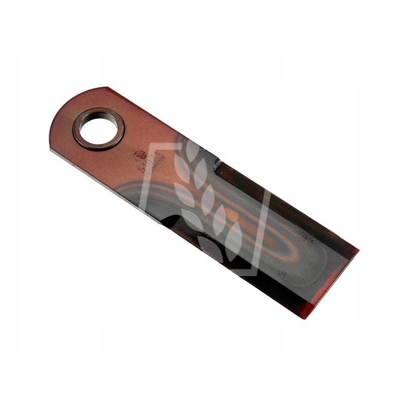 Smooth forage harvester knife 175x50x4mm fi20mm 755874