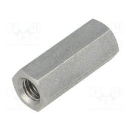 10 pcs x DREMEC - 148X20 - Screwed spacer sleeve, 20mm, Int.thread: M5, hexagonal