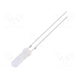 1 pcs x OPTOSUPPLY - OSY5RU6CF2A - LED, 3mm, yellow, 100÷150mcd, 150°, Front: convex, 1.8÷2.6V