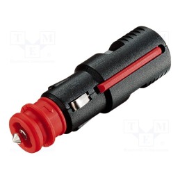1 pcs x PRO CAR - 67723000 - Cigarette lighter plug, screw terminal, 8A, Sup.volt: 12÷24VDC