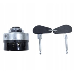 Ignition lock with key, metal cap, C330 C360