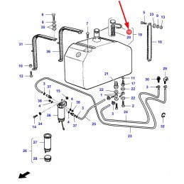 La323205550 fuel tank filler cap
