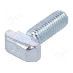 10 pcs x FATH - 096HK1015M0825 - Screw, for profiles, Width of the groove: 10mm, L: 25mm, steel