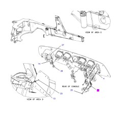 Cat warning light display