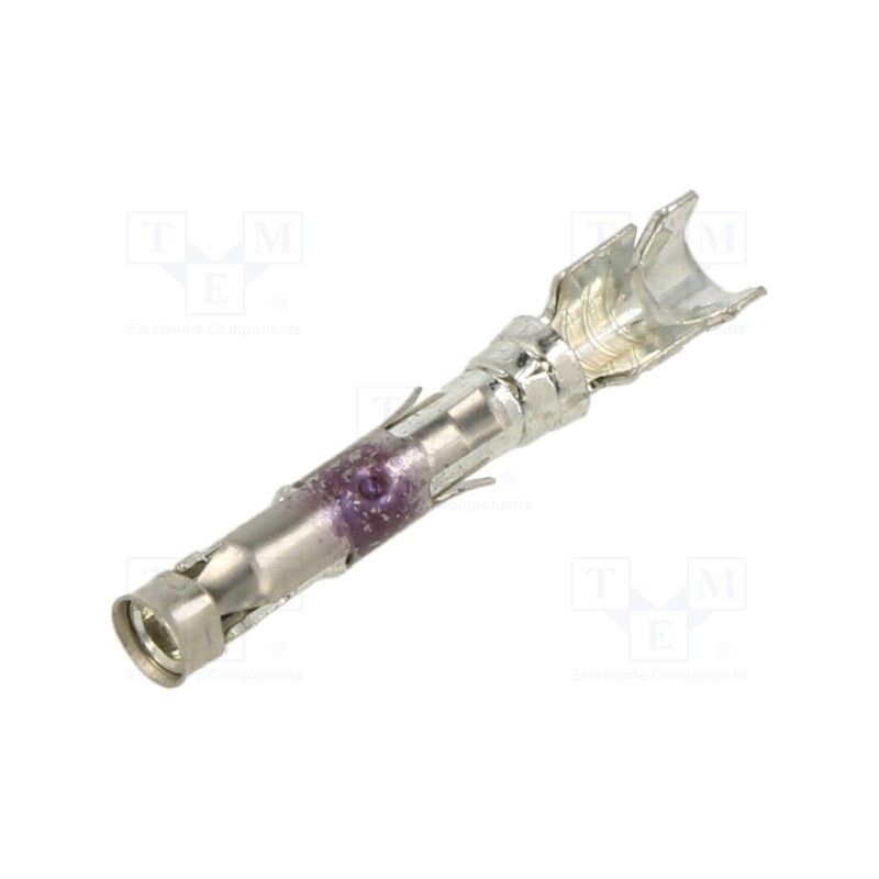 1 pcs x TE Connectivity - 1-66360-6 - Contact, female, 16, brass, tinned, TYPE III+, bulk, crimped, 13A
