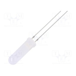 1 pcs x OPTOSUPPLY - OSO5JA6EE2A - LED, 5mm, orange, 45÷68mcd, 140°, Front: convex, 1.8÷2.6V