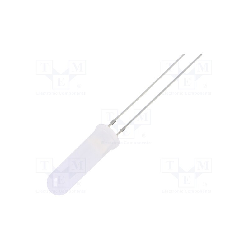 1 pcs x OPTOSUPPLY - OSO5JA6EE2A - LED, 5mm, orange, 45÷68mcd, 140°, Front: convex, 1.8÷2.6V