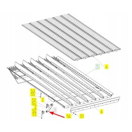 101455266 grain pan support