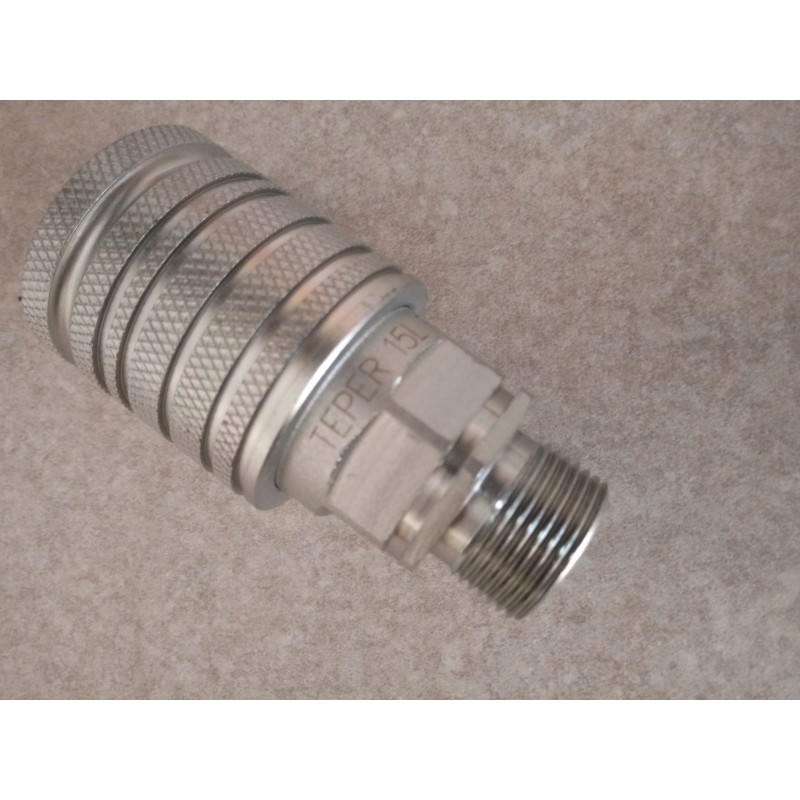 Hydraulic quick connector, socket M22x1 5 46490020