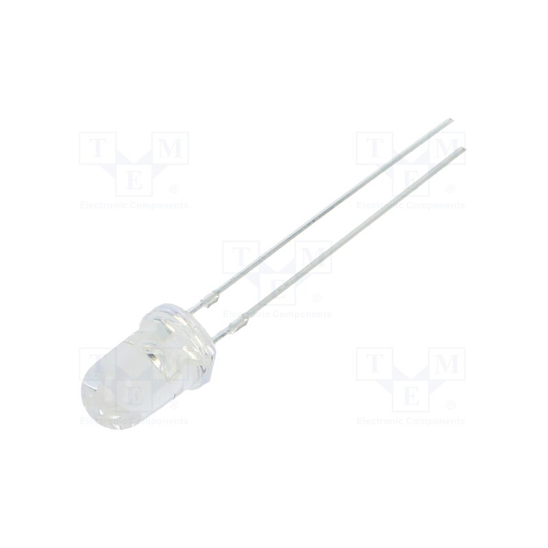 1 pcs x OPTOSUPPLY - OSG3DA3131A - LED, 3mm, bluish green, 8400÷10000mcd, 30°, Front: convex, 2.9÷3.6V