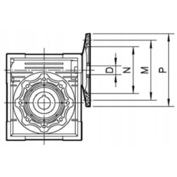 Powerful 90b5 and 25 electric motor gear