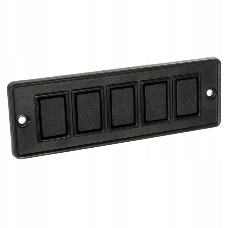 Universal switch panel with Ursus caps