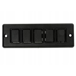 Universal switch panel with Ursus caps