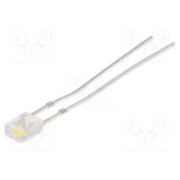 1 pcs x OPTOSUPPLY - OSM5DK7BA1B - LED, rectangular, 2x3x4mm, white warm, 330÷500mcd, 100°, 20mA