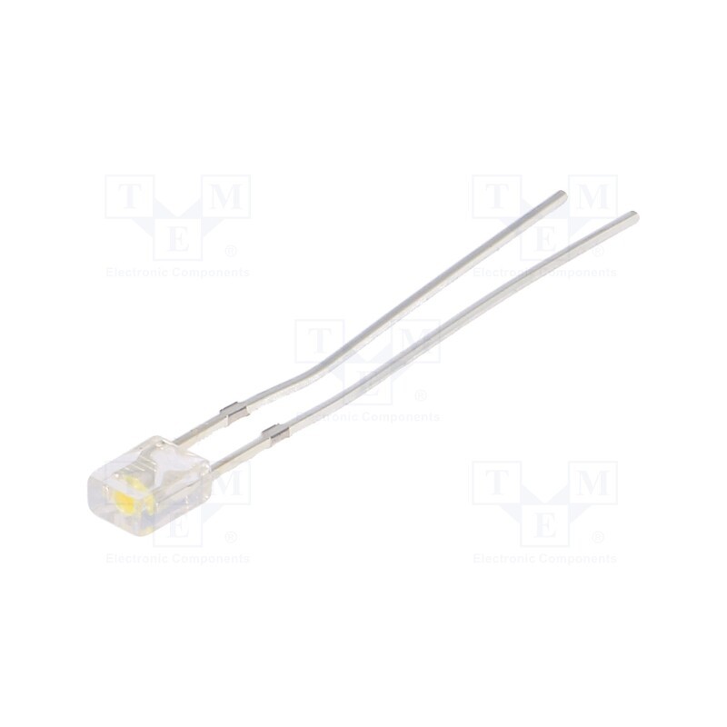 1 pcs x OPTOSUPPLY - OSM5DK7BA1B - LED, rectangular, 2x3x4mm, white warm, 330÷500mcd, 100°, 20mA